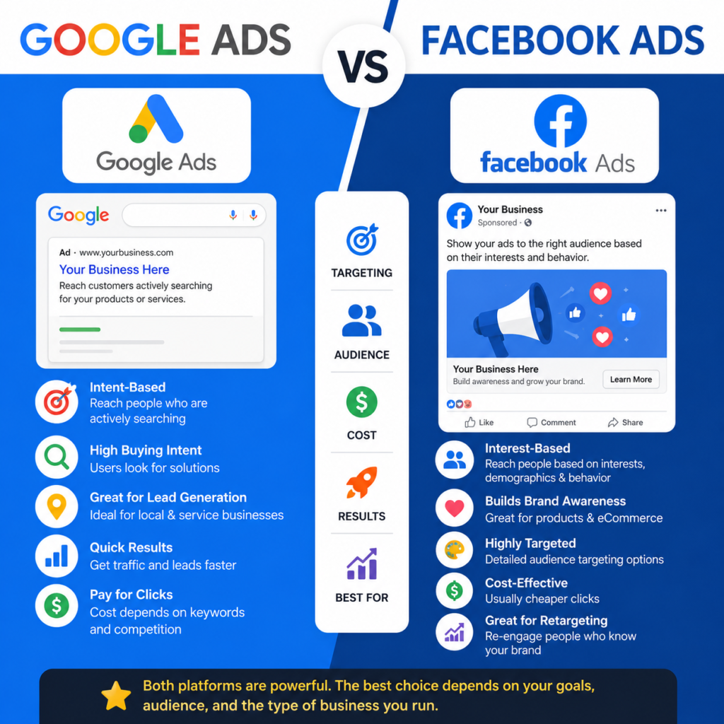 A Campaign Costs: Which Platform Fits Your Budget Google Ads or Facebook Ads? Campaign Costs