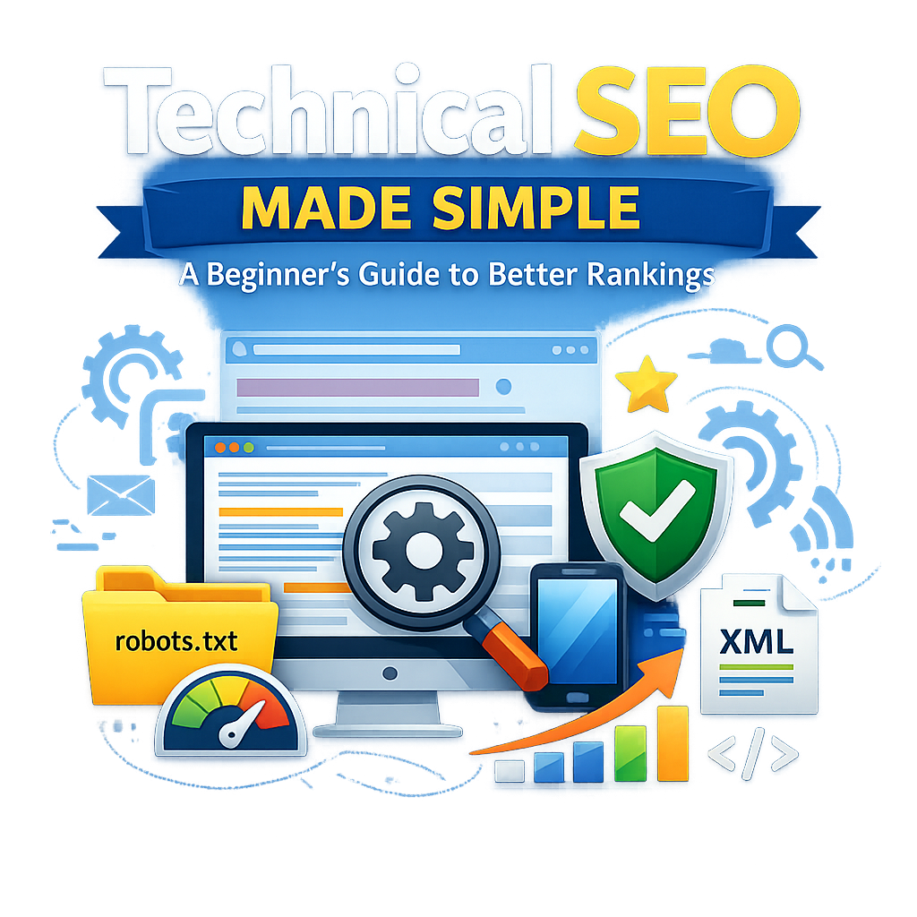 Technical SEO Made Simple: A Powerful Beginner's Guide to Better Rankings Tecnical SEO Image 1